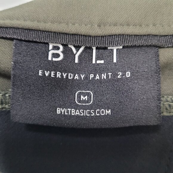 BYLT Green Everyday Pant 2.0 Stretch Tapered Premium Basic Size Medium M (31x30) - Picture 3 of 13